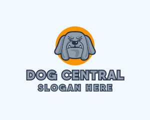 Pet Bulldog Vet logo design