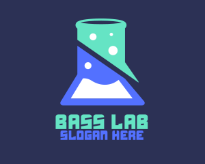 Nuclear Power Lab logo design