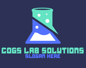 Nuclear Power Lab logo design