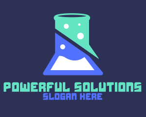 Nuclear Power Lab logo design