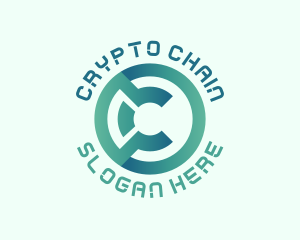 Cyber Crypto Currency logo design