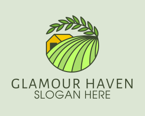 Farm Harvest Field Logo