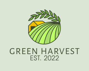 Farm Harvest Field logo design