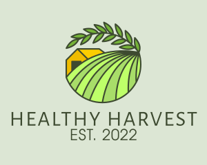 Farm Harvest Field logo design