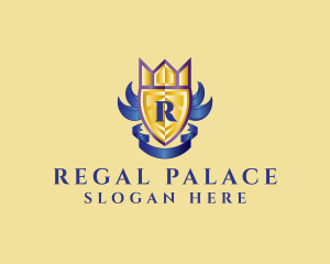 Regal Shield Crest logo design