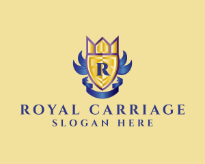 Regal Shield Crest logo design