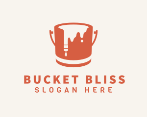 Paint Brush Bucket logo