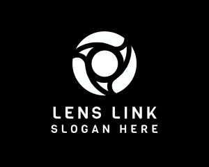 Digital Camera Lens logo design