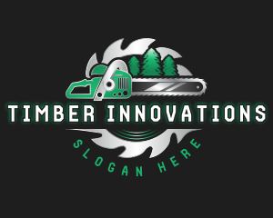 Chainsaw Logging Woodwork logo