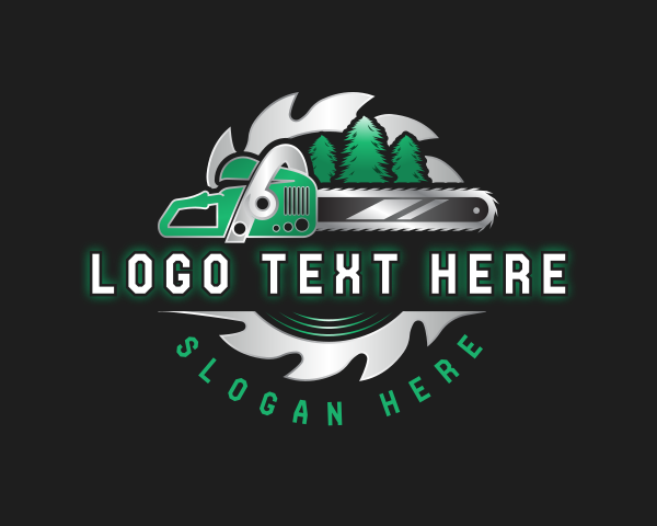 Logging logo example 4