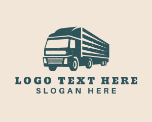 Haulage Trucking Transport logo