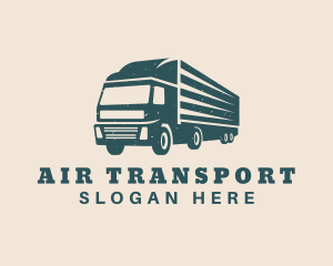 Haulage Trucking Transport logo design