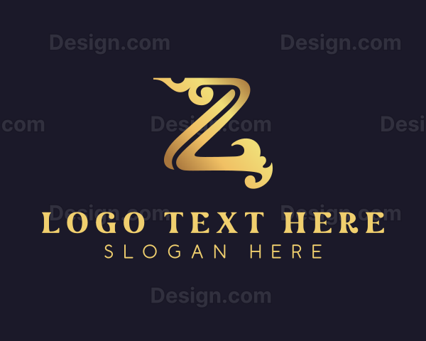 Stylish Interior Design Boutique Logo