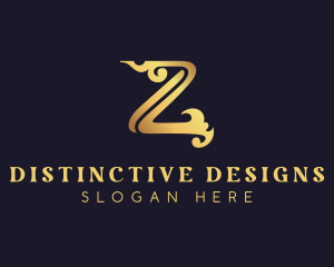 Stylish Interior Design Boutique logo design