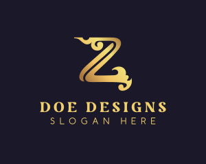 Stylish Interior Design Boutique logo design