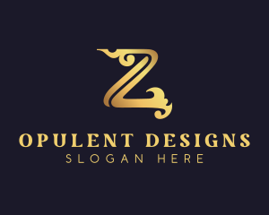 Stylish Interior Design Boutique logo design