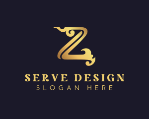 Stylish Interior Design Boutique logo design