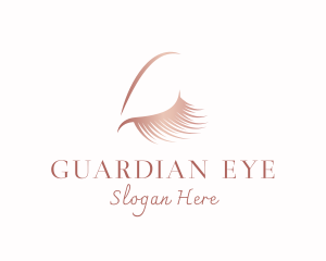 Beauty Cosmetic Eyelashes logo design