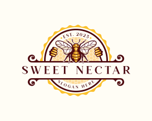 Bee Hive Honey logo design