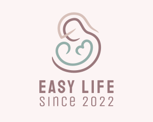 Breastfeeding Mother Charity  logo design