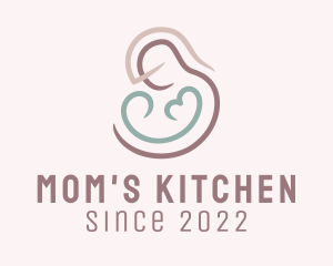 Breastfeeding Mother Charity  logo design