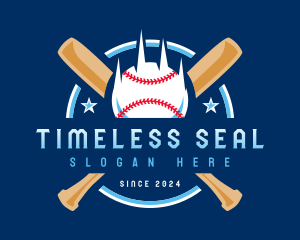 Baseball Tournament Emblem logo