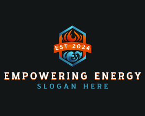 Cold Heating Temperature logo design