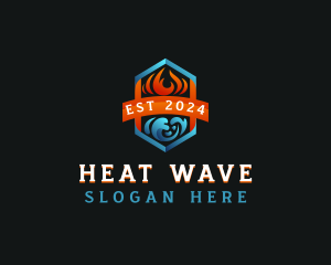 Cold Heating Temperature logo design