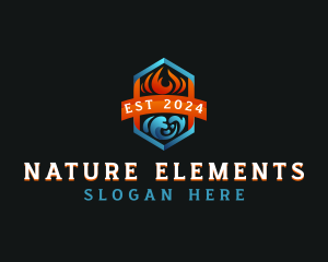 Cold Heating Temperature logo design