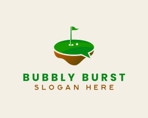 Golf Chat Forum logo design