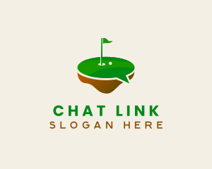 Golf Chat Forum logo design