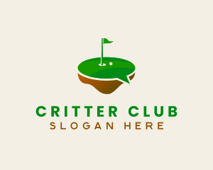 Golf Chat Forum logo design