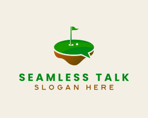 Golf Chat Forum logo design