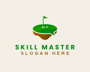 Golf Chat Forum logo design