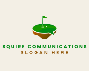 Golf Chat Forum logo design