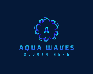 Water Splash Waves logo