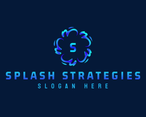Water Splash Waves logo