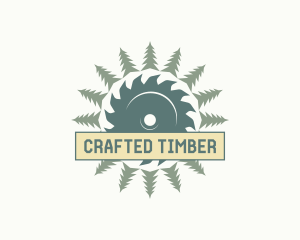 Tree Circular Saw logo design