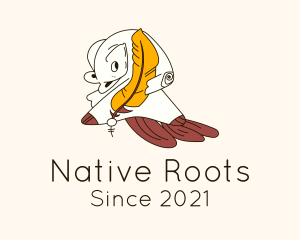 Tribal Mayan Bird Costume logo