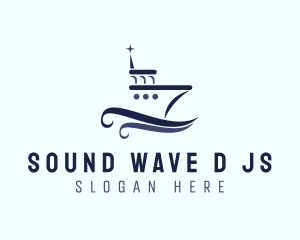 Ship Boat Seaport logo design