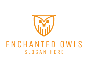 Industrial Owl Shield  logo