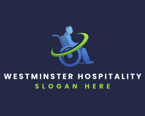 Wheelchair Disability Clinic logo design