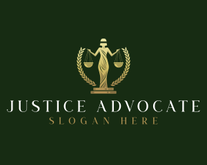 Woman Scale Justice logo