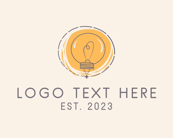 Light logo example 2