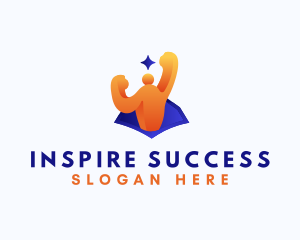 Human Achievement Success logo design