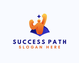 Human Achievement Success logo design