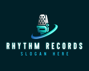 Microphone Recording Media logo