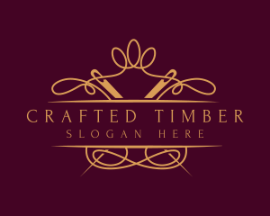 Sewing Needle Craft logo design