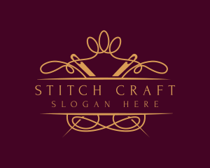 Sewing Needle Craft logo design