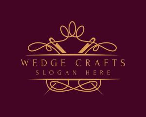 Sewing Needle Craft logo design